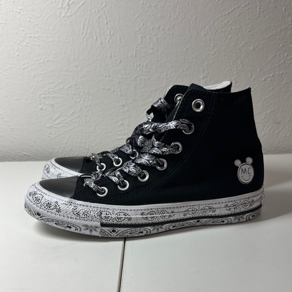 Converse Black and White High-Tops
